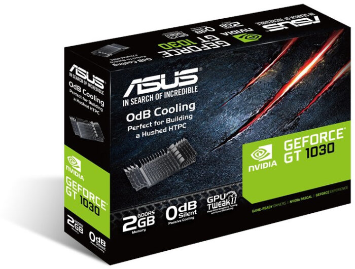 Asus GeForce GT 1030 2GB ვიდეო ბარათი