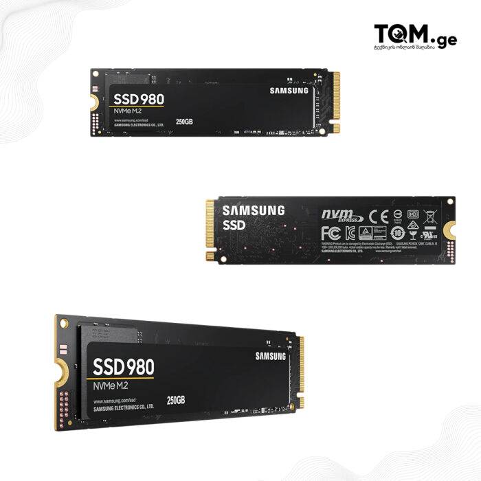 მყარი დისკი Samsung 980 - 250GB PCIe 3.0 NVMe M.2 SSD